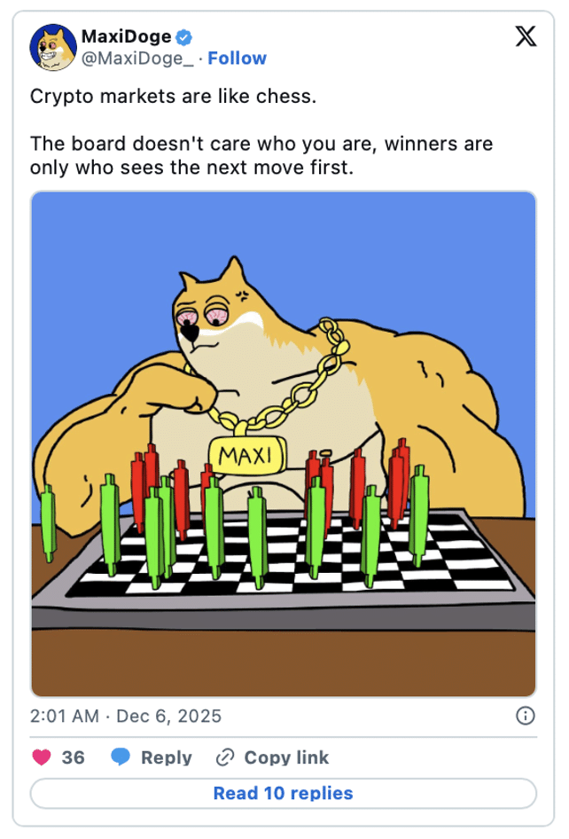 Анализ MaxiDoge о природе криптомаркета