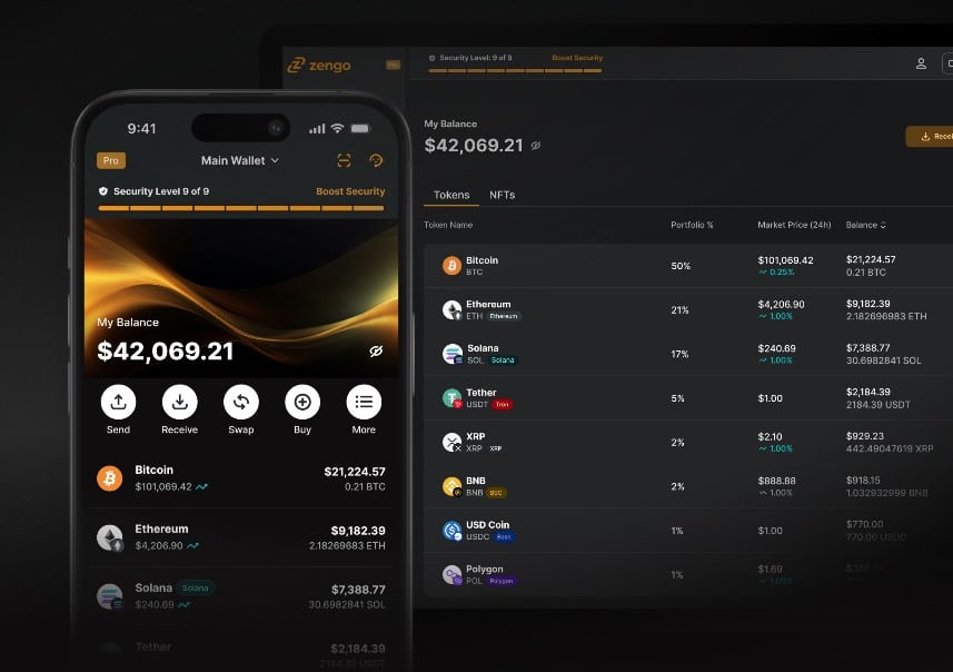криптокошелек zengo