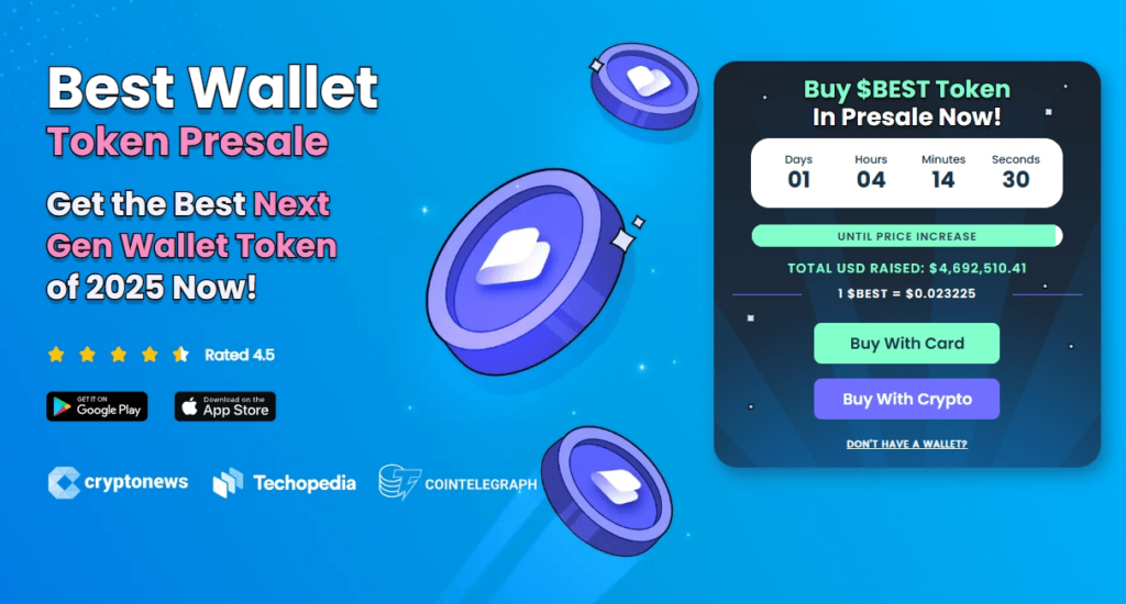 Best Wallet, Noel Arifesinde Ön Satışta 5,5 Milyon Dolar Topladı ve ‘Aralık Kasvetini’ Hafifletti
