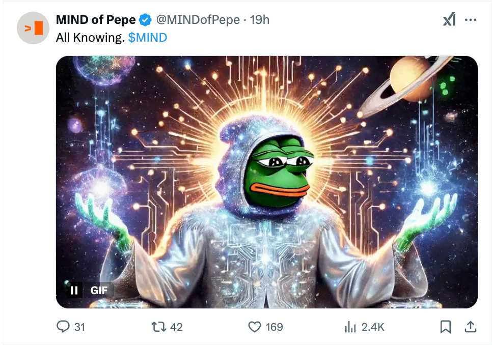 Analistler Pepe'nin Zihniyetinin Ai16z'nin Yükselişini Yansıtacağını ve %12.510'luk Kazancı Karşılayacağını Öngörüyor