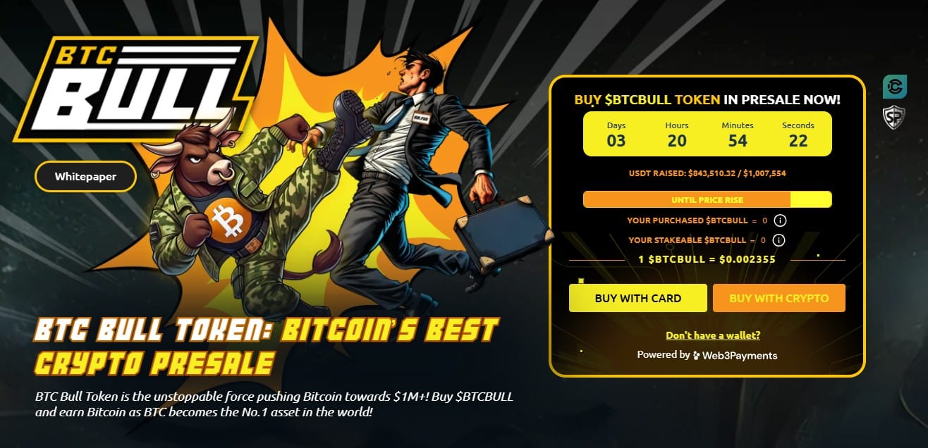 BTCBULL Ön Satışı Piyasa Belirsizliğine Rağmen Gelişiyor – Bilmeniz Gerekenler 