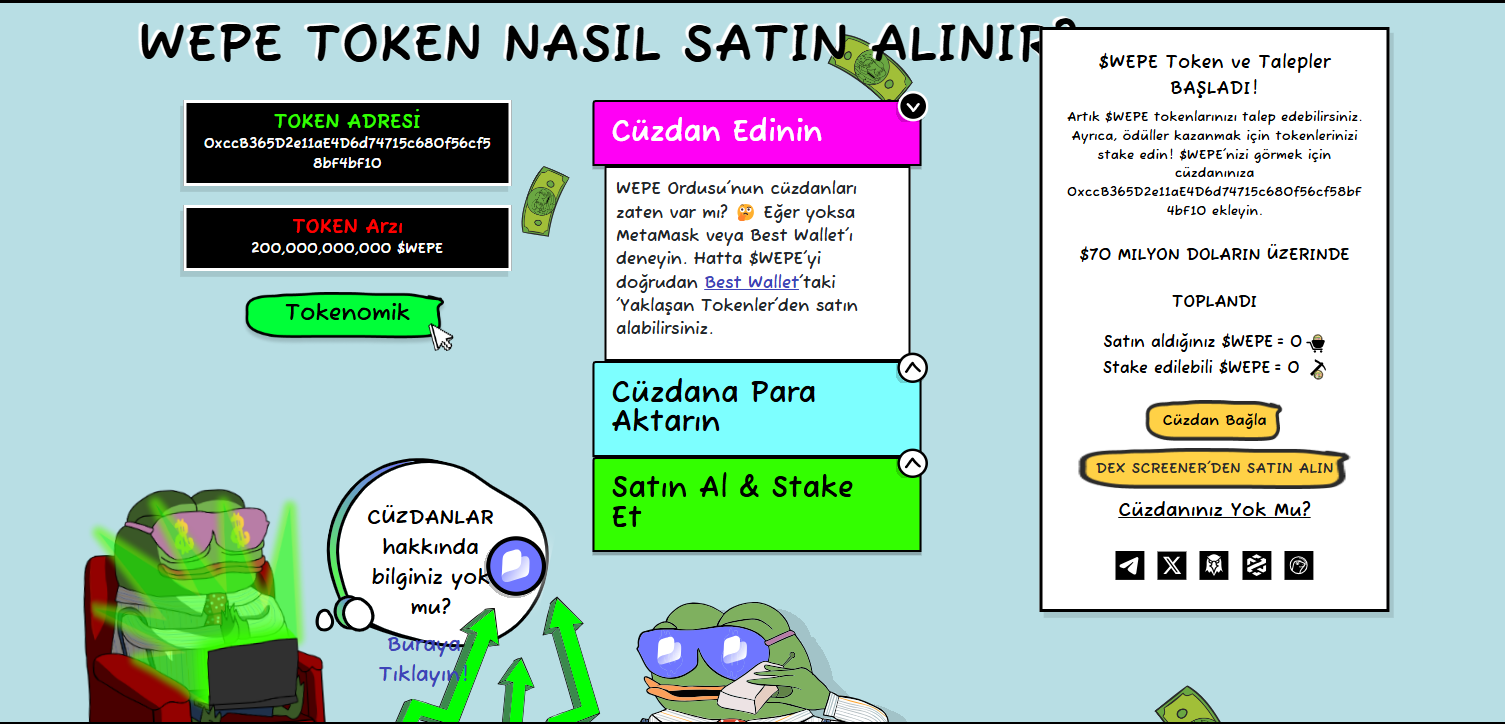 Wall Street Pepe’nin Uniswap’te Büyük Lansmanı 