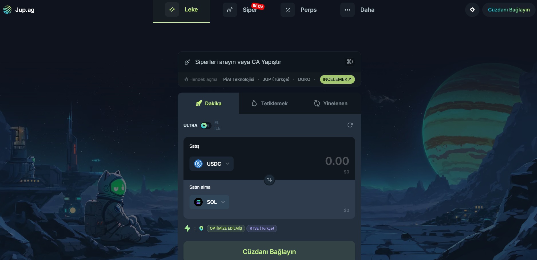 Solana’daki Önde Gelen Likidite Toplayıcı