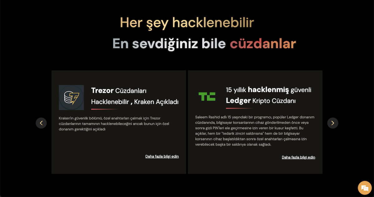 Her şey hacklenebilir Cypherock