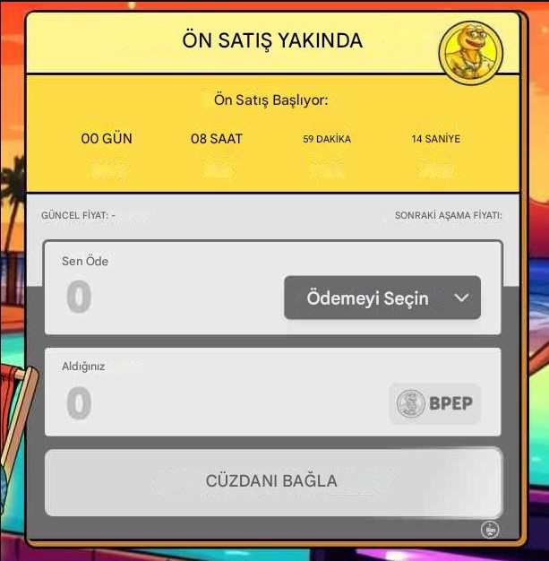 Cüzdanı Bitcoin Pepe Web Sitesine Bağlayın