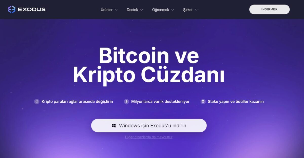 exodus - en iyi dex borsaları