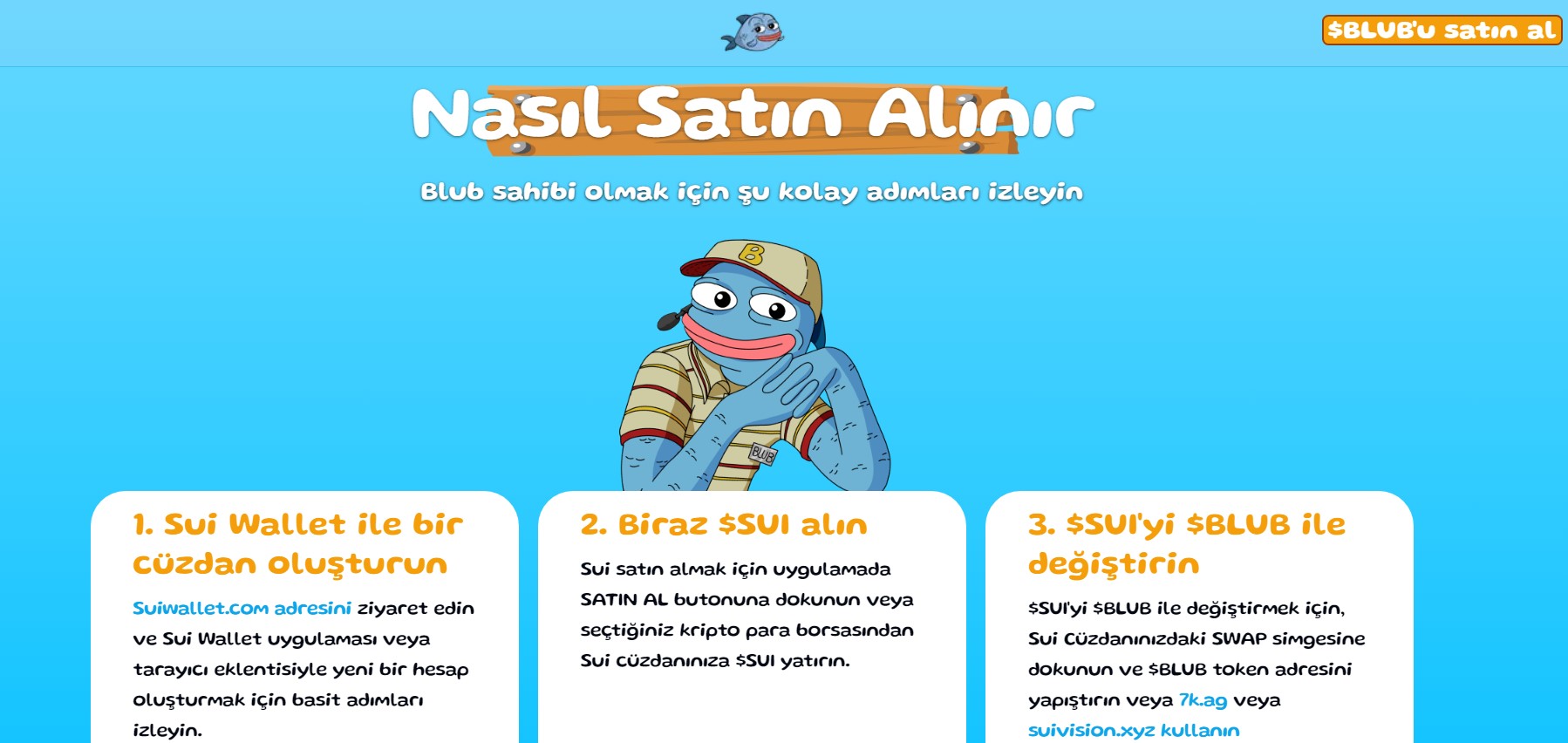 BLUB Sui Meme Coini
