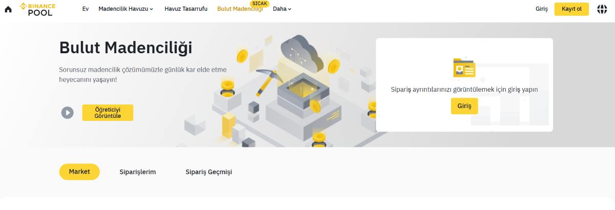 bulut madenciliği nedir - binance pool