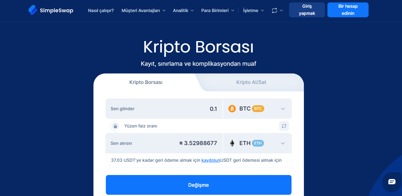 simpleswap inceleme