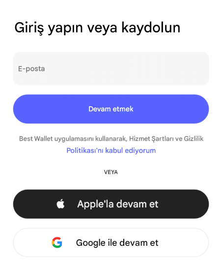 tether nasıl alınır