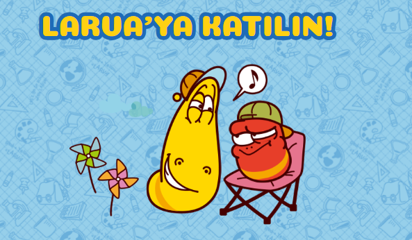larva to moon