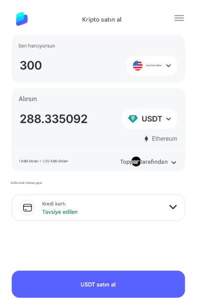 tether nasıl alınır