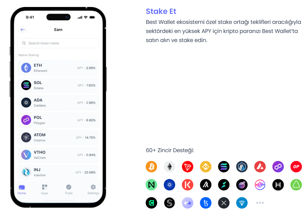 Best Wallet staking