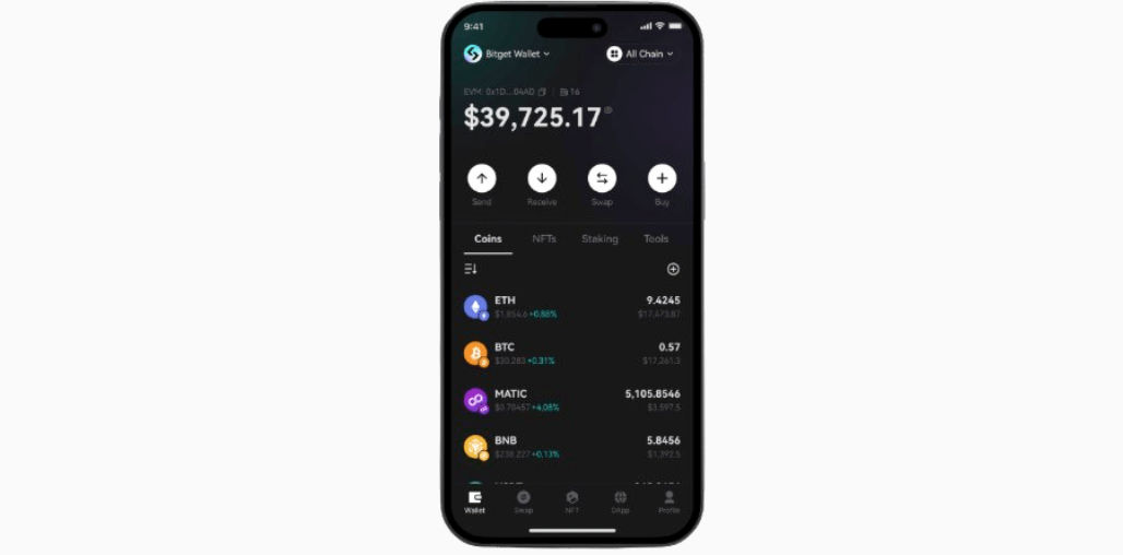 Bitget Wallet, Web3 kripto cüzdanı