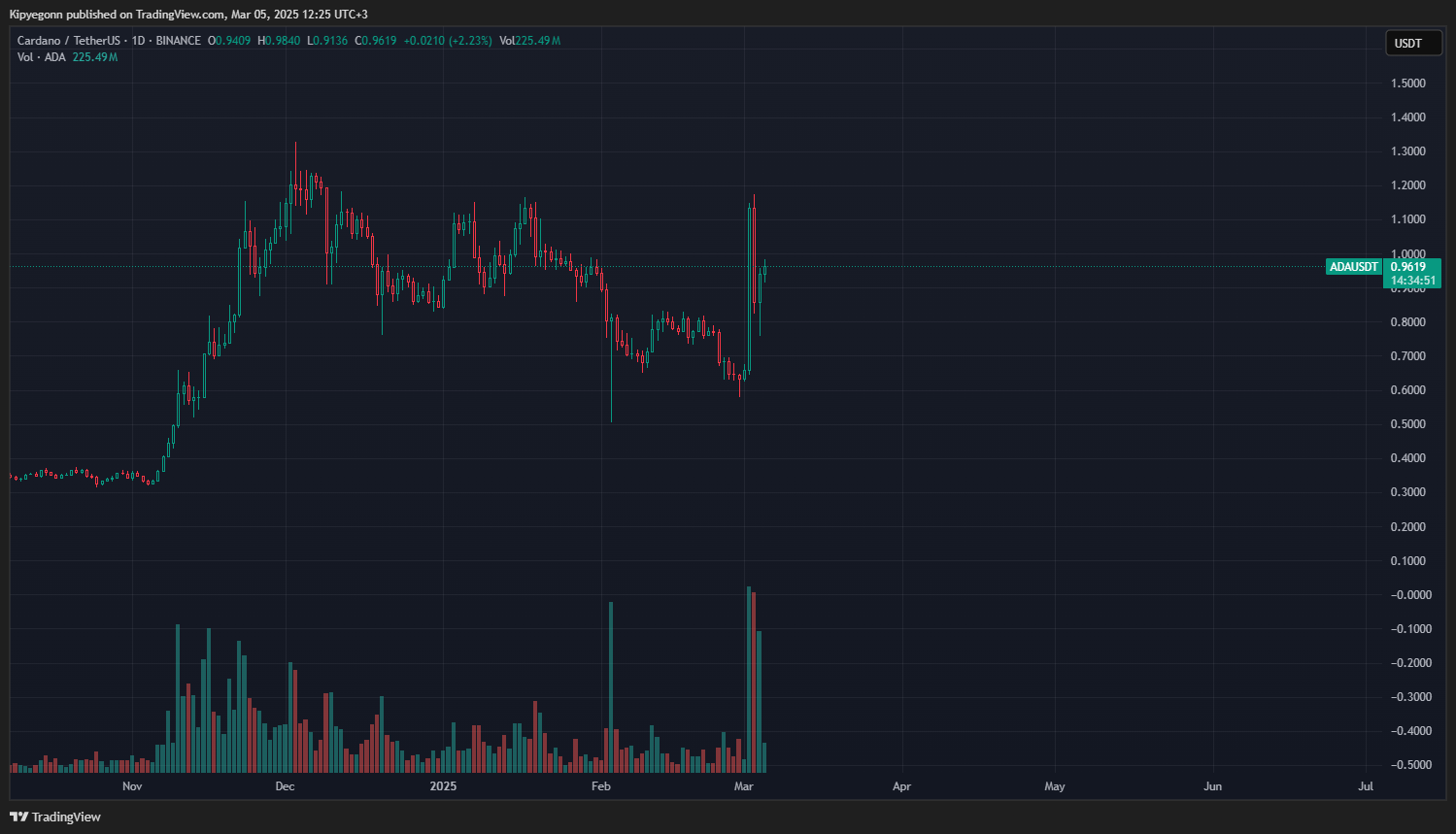 cardano tether grafik