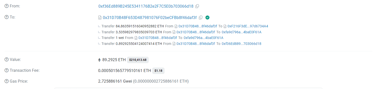 ethereum işlem