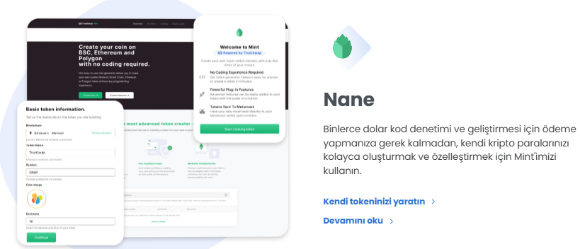 Token Oluşturma Hizmeti