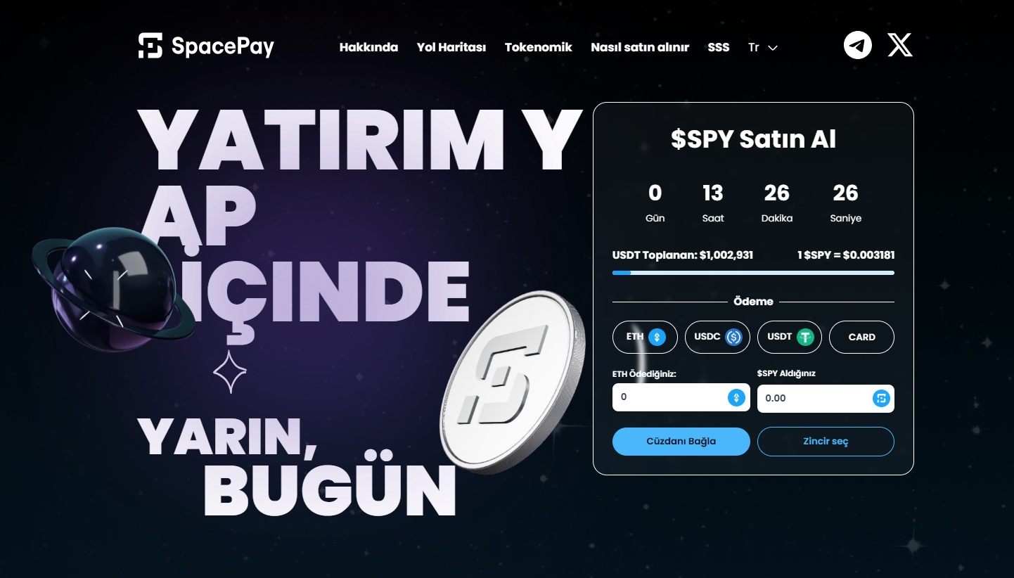 spacepay ön satışı