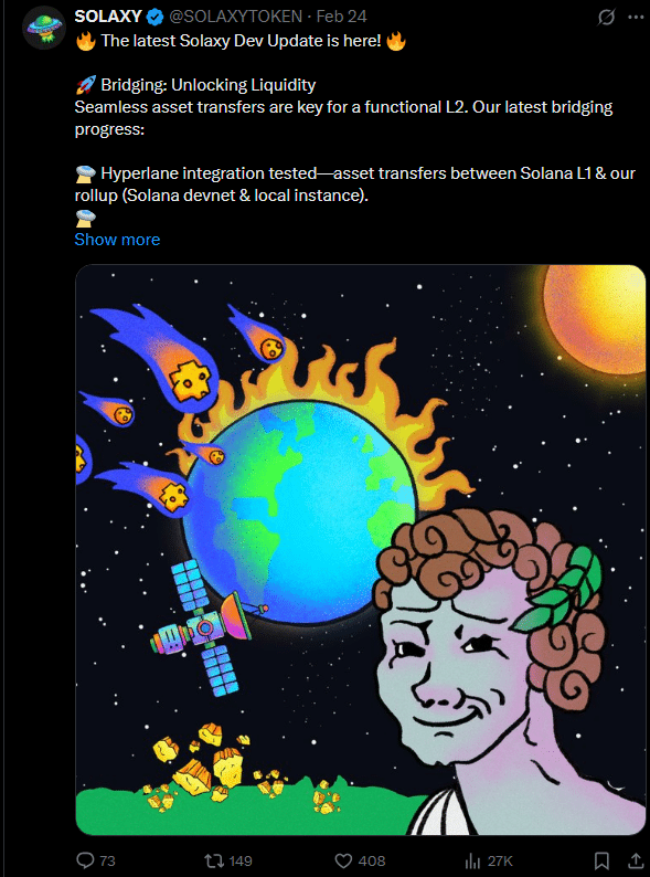 solaxy twitter paylaşım