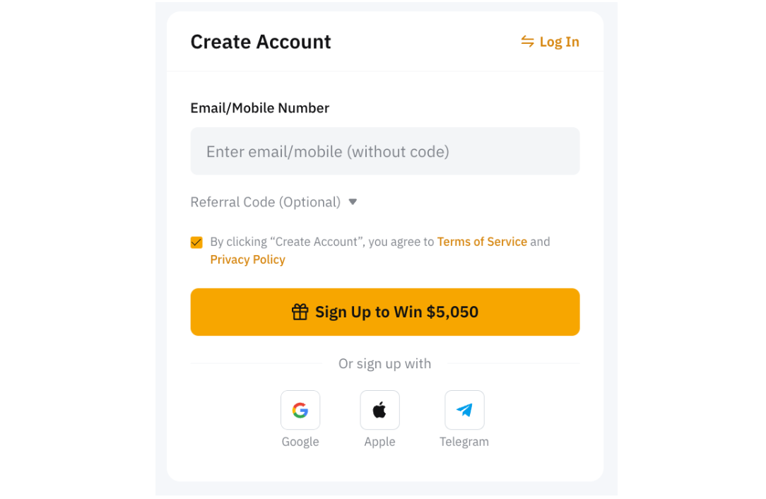 Bybit Hesabı Oluşturmak