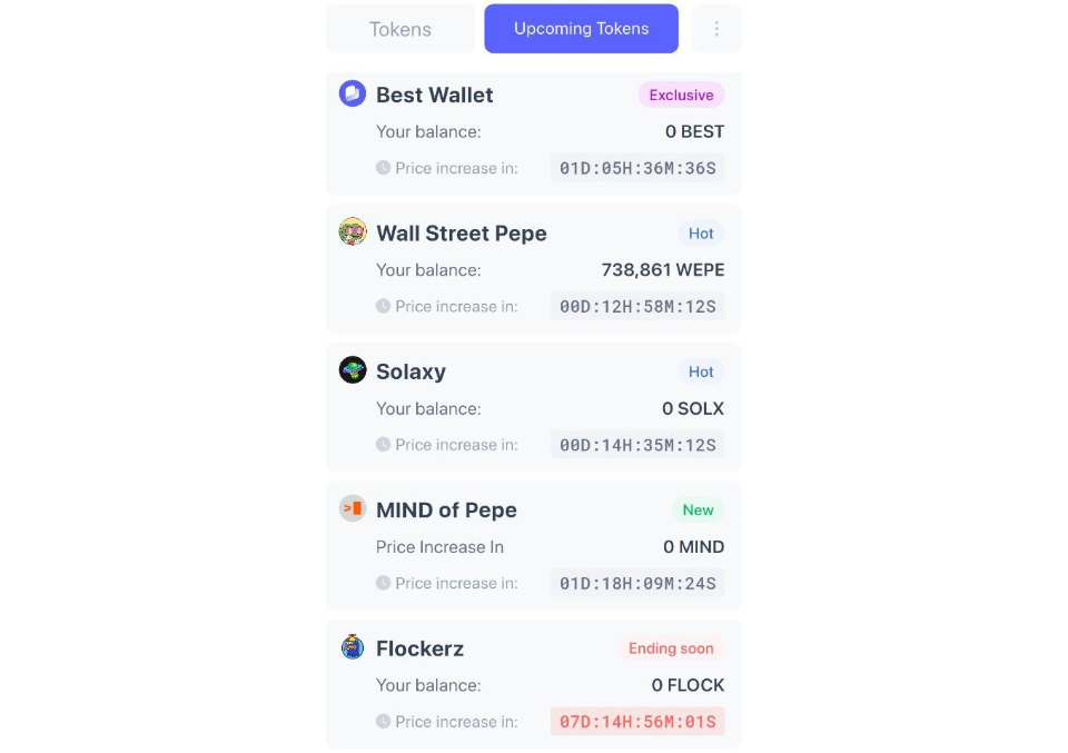 Best Wallet Launchpad