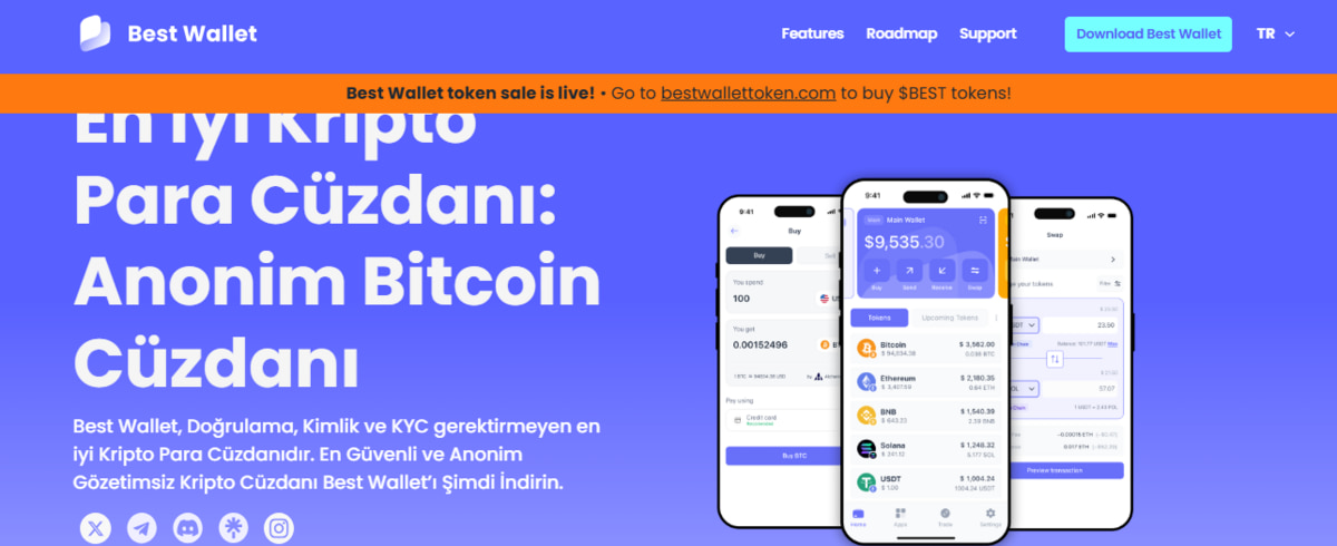 Türkiye'deki en iyi kripto cüzdanları - Best Wallet