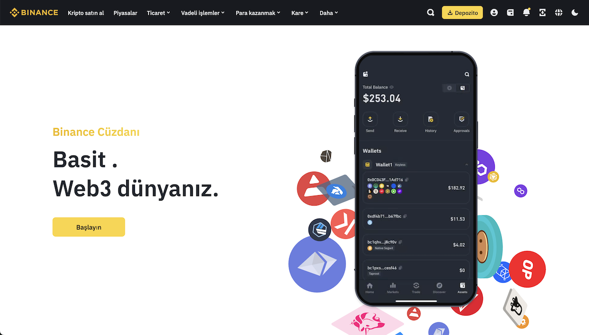 En İyi Avalanche Cüzdanları - Binance wallet