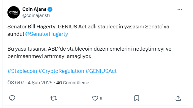 GENIUS Yasası: Stablecoin Piyasasında Neleri Değiştirecek?