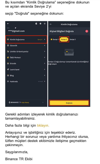 KİMLİK DOĞRULAMA 2. SEVİYE