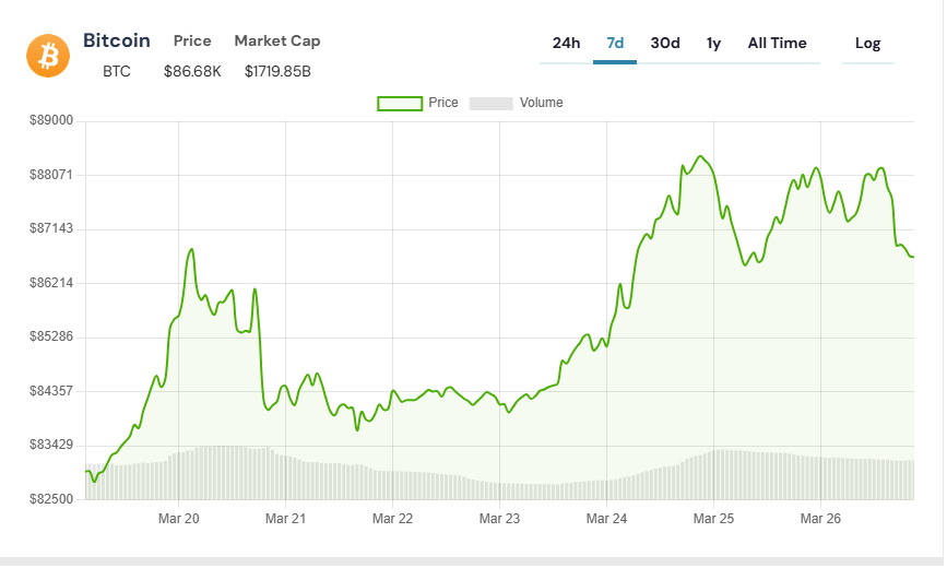 bitcoin işlem grafiği
