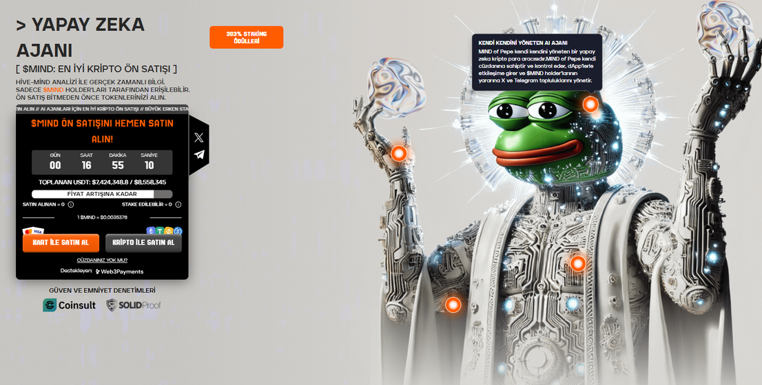 mind of pepe ön satışı