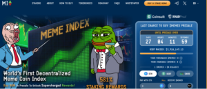 Son Şans: İlk Meme Endeks Kriptosunu Satın Alın, $MEMEX Token Neredeyse 4 Milyon Dolar Topladı