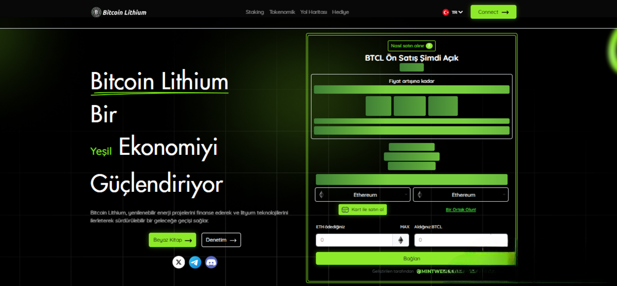 Bitcoin Lithium Nasıl Alınır? Ön Satış Rehberi