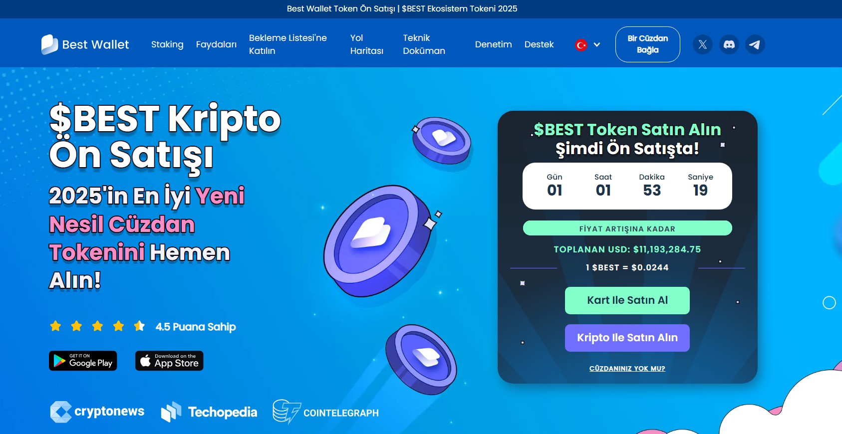 En İyi Pepe Cüzdanları Arasında Yer alan Best Wallet