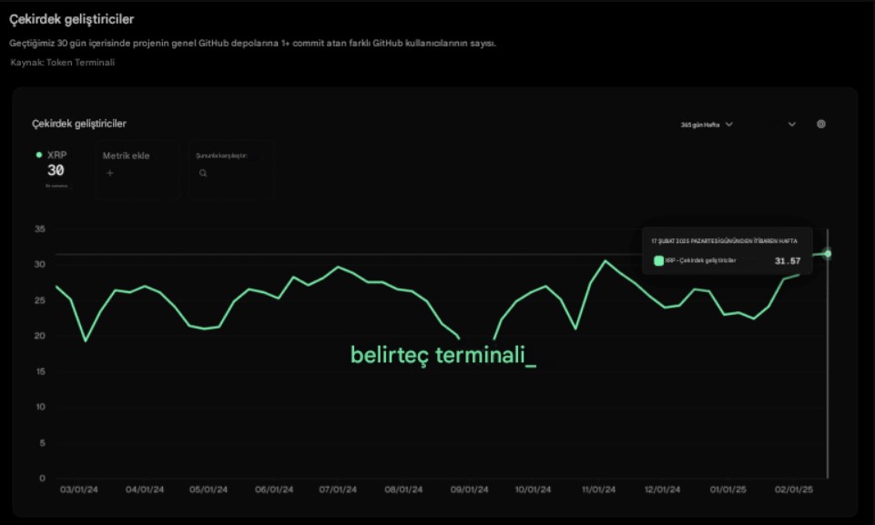 XRP Veri Grafiği