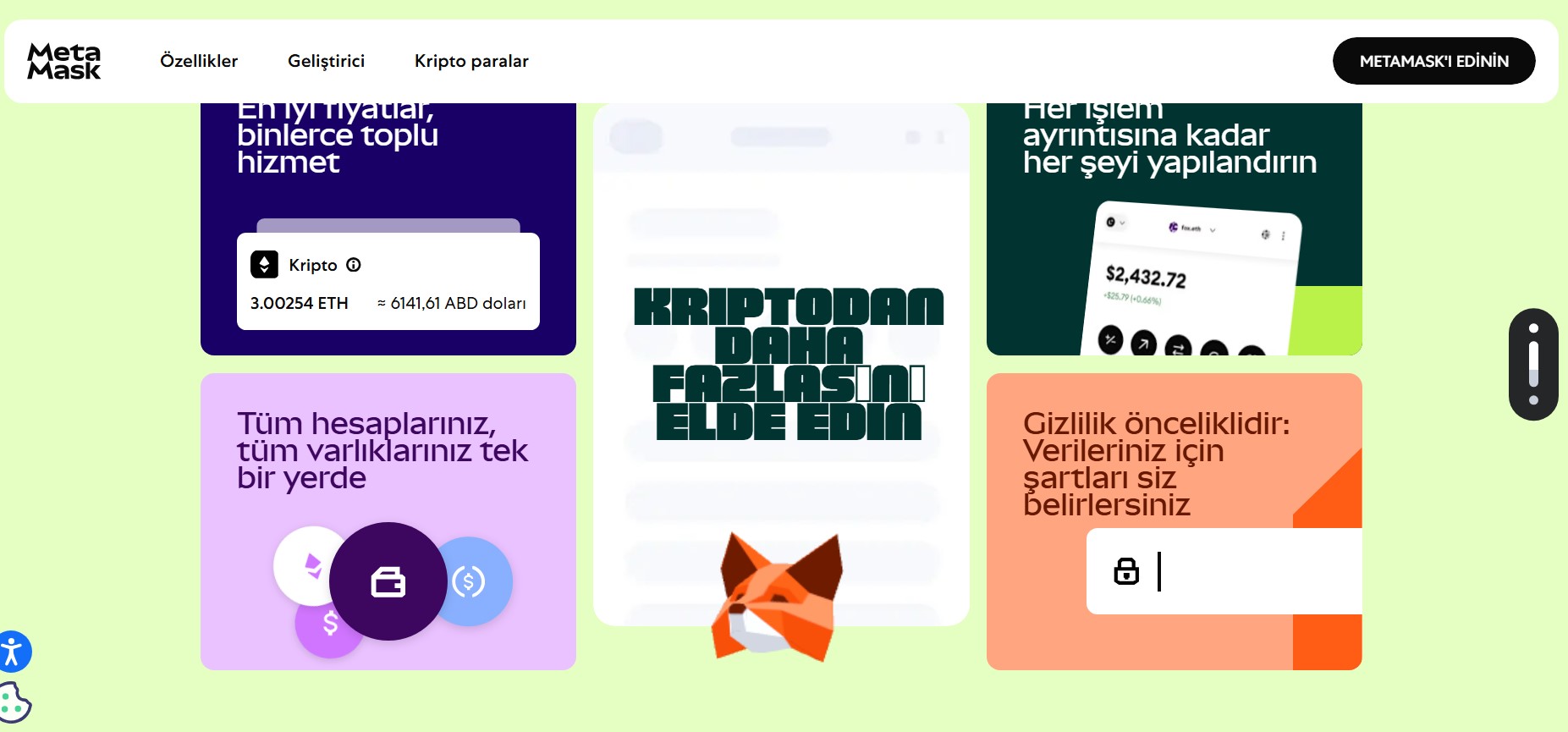 En İyi Pepe Cüzdanları İçerisinde Popüler Cüzdan; MetaMask