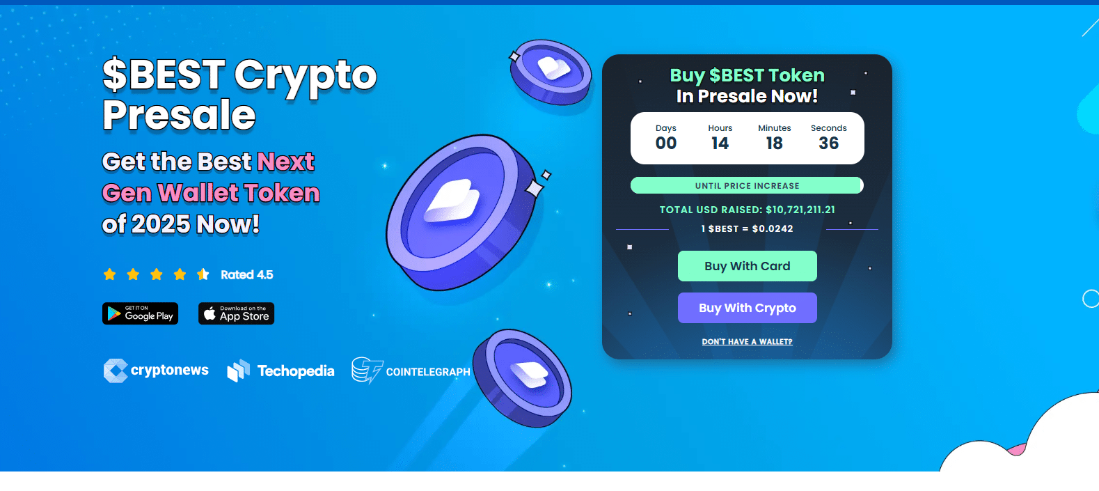 Best Wallet ön satışı