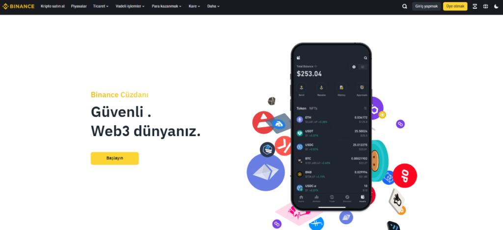 binance wallet - en iyi kripto cüzdanı