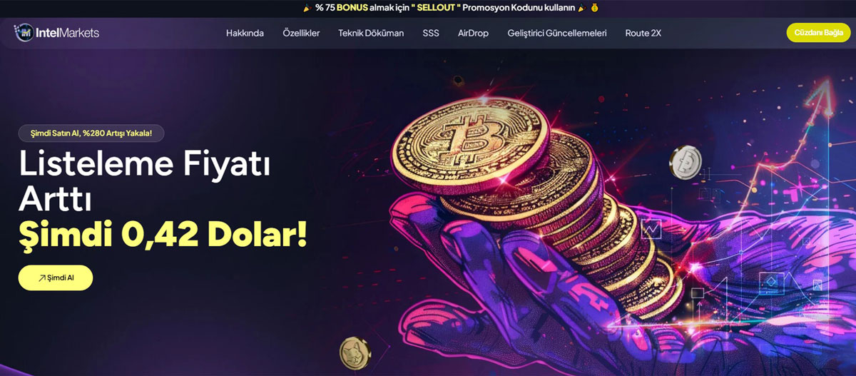 IntelMarkets Nasıl Alınır - $INTL Token Resmi Ön Satış Sitesi
