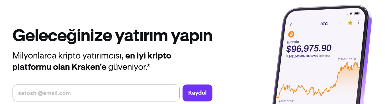 Kraken Hesabı Oluşturma