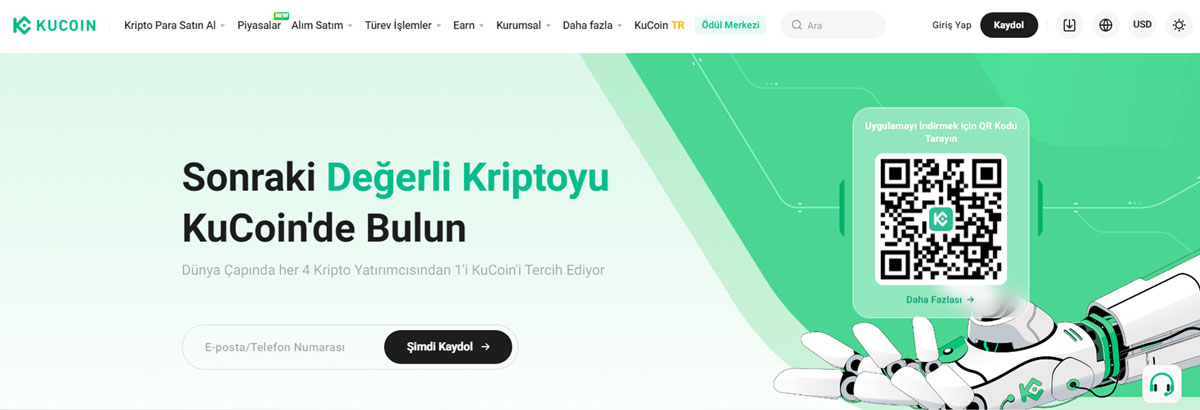 Kucoin - Monero hangi borsada