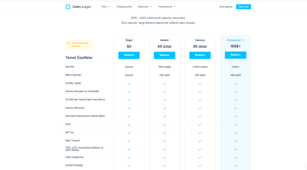 Coin Ledger güvenli mi - ücretler