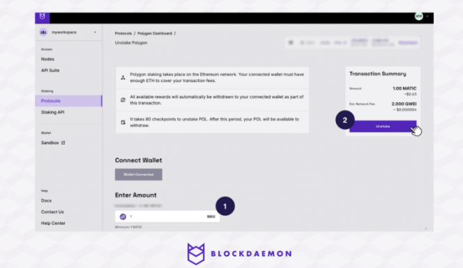 Polygon nasıl stake edilir