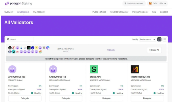 Polygon nasıl stake edilir