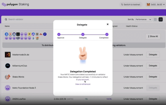 Polygon nasıl stake edilir