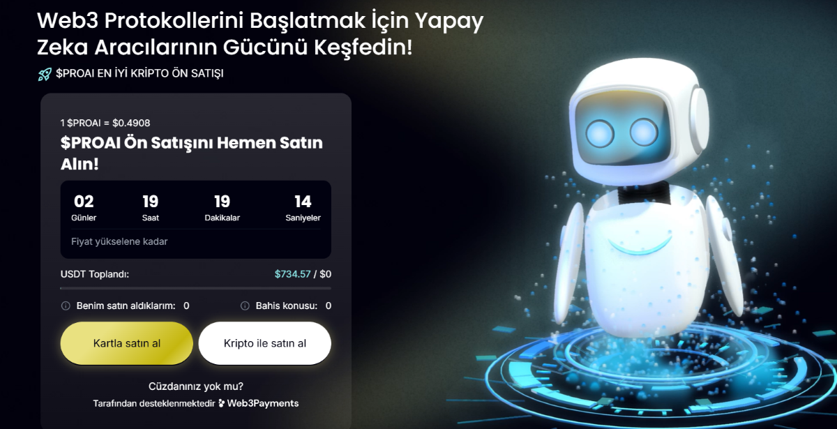 protocol ai - ön satış coini