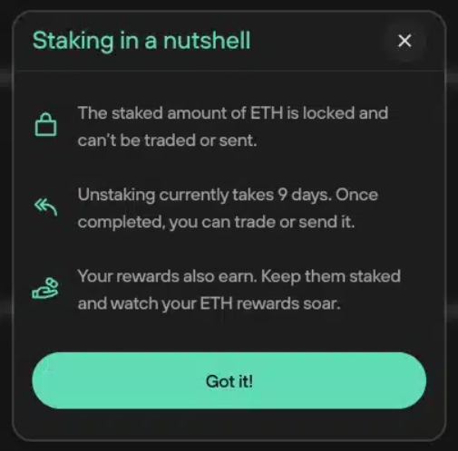 Trezor Staking