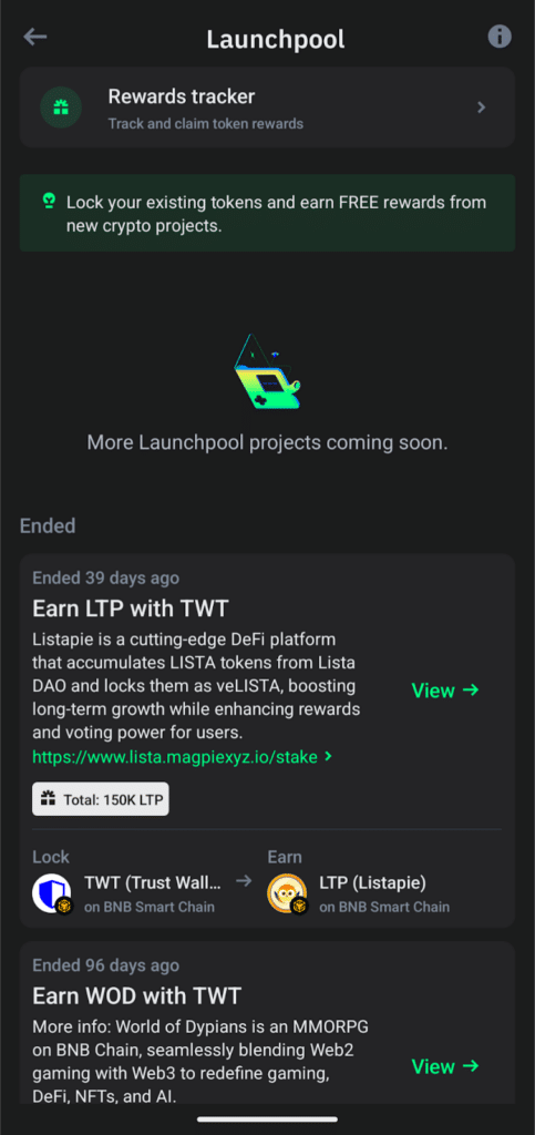 Binance Launchpool