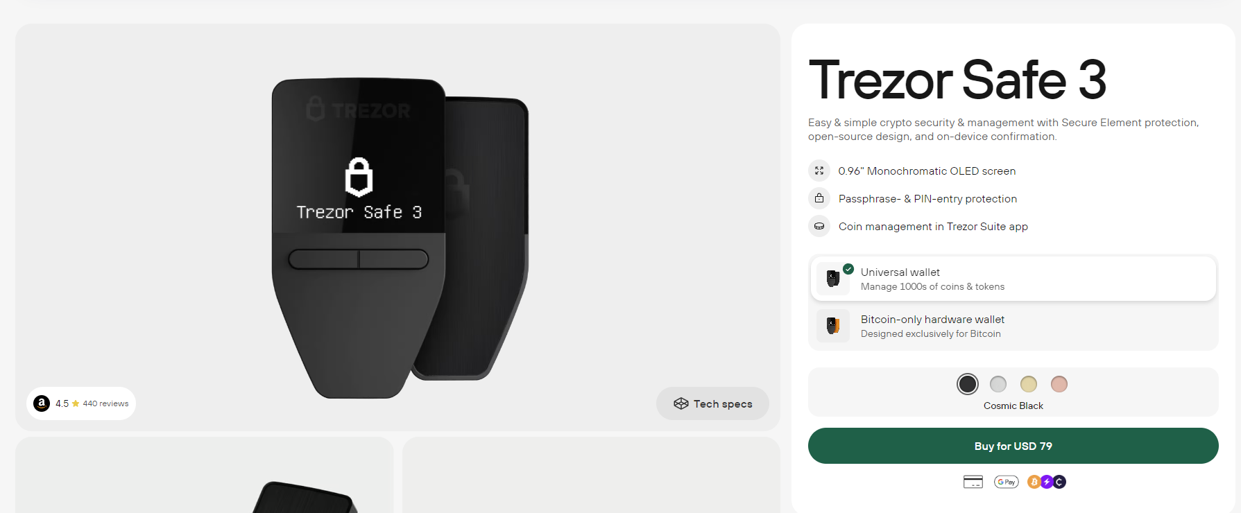 ledger ve trezor karşılaştırması