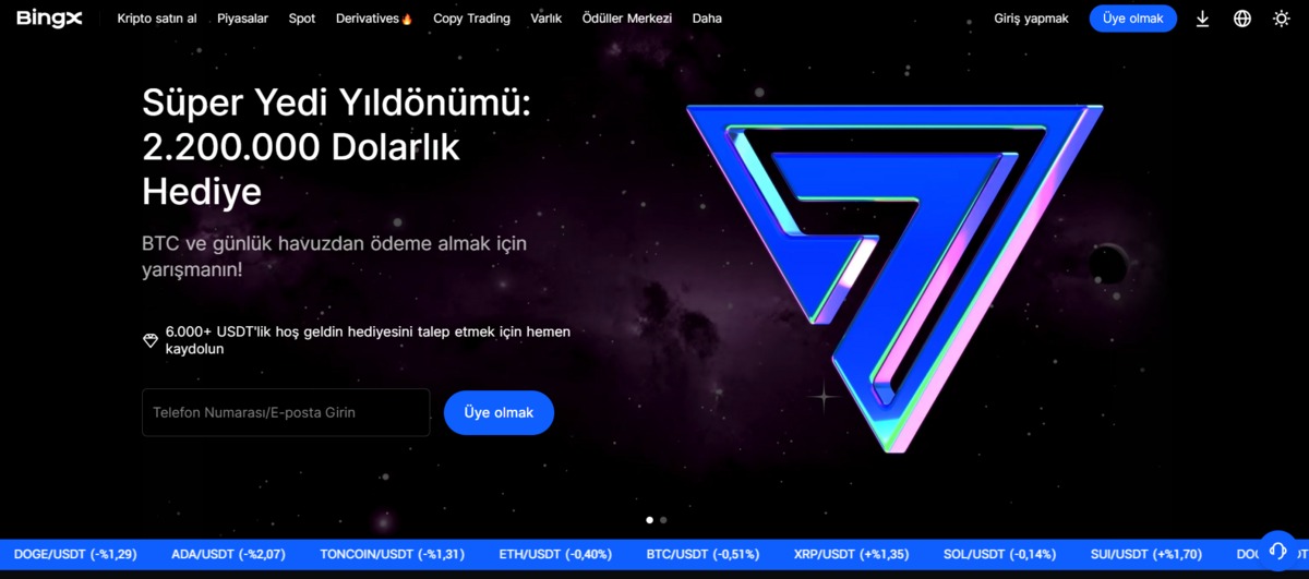 Arweav Alımında Kullanılan Cüzdanlar: BINGX